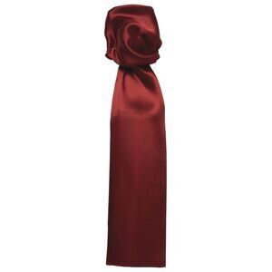 Premier Scarf - Women's Plain Business Scarf / Burgundy